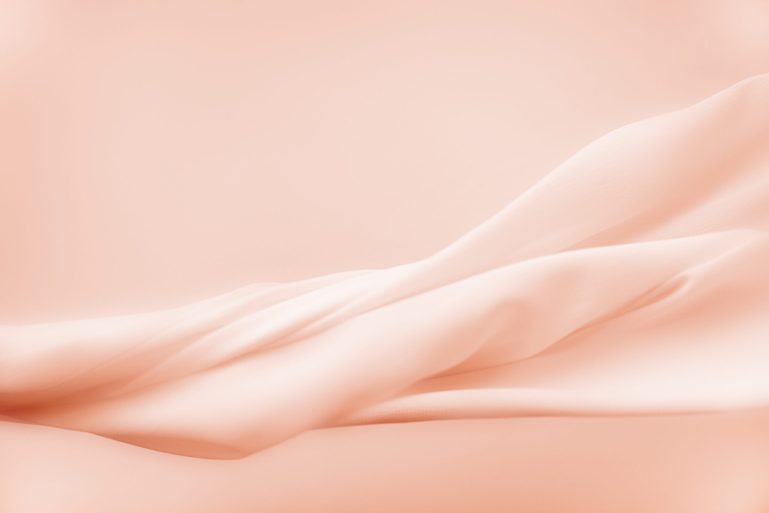 Fabric texture background in peach for blog banner